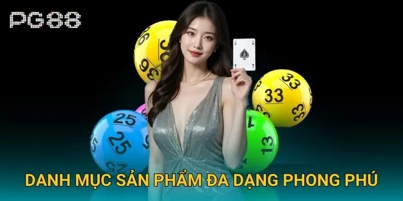 Danh mục sản phẩm đa dạng phong phú
